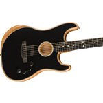 FENDER - AMERICAN ACOUSTASONIC STRATOCASTER - Black